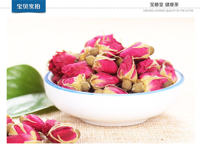 50g Flower Tea Herbal Tea Rose Bud Tea Fragrant Dried Rose China Health Care Tea