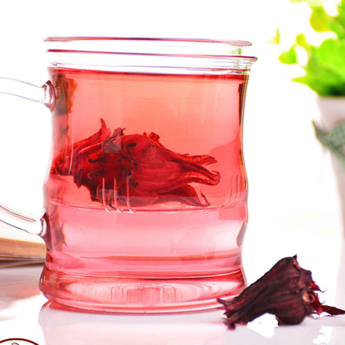 HelloYoung Leaves Sour Plum Soup Rose Dried Flower Tea Roselle Tea Rose Luoshen Flower Tea