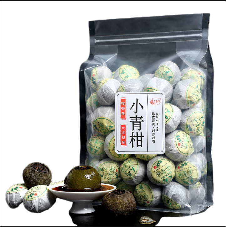 HelloYoung Xinhui Xiaoqingkang Pu'er tea 100g/250g/500g citrus tea raw sun-aged Yunnan ripe