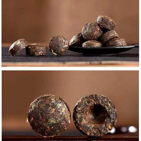 500g Premium Aged Glutinous Rice Fragrant Pu'er Mini Xiaojintuo Tea