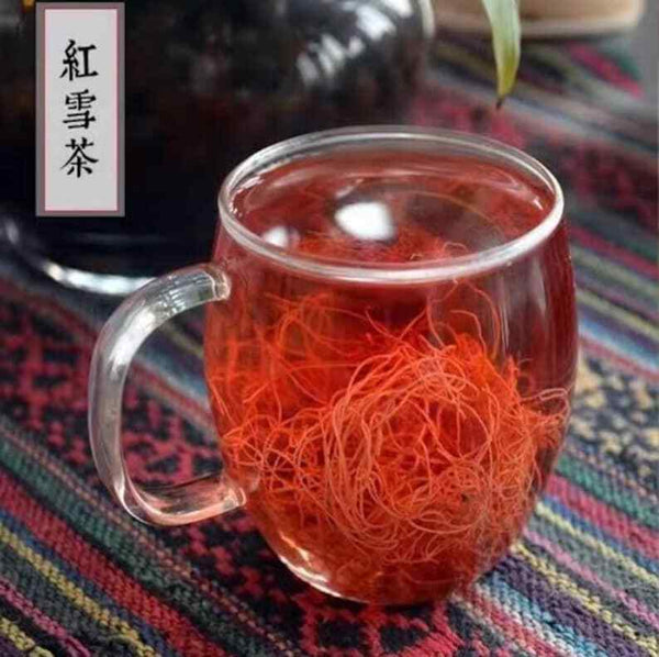 Organic Dried Red Thamnolia Vermicularia, Red Snow Tea