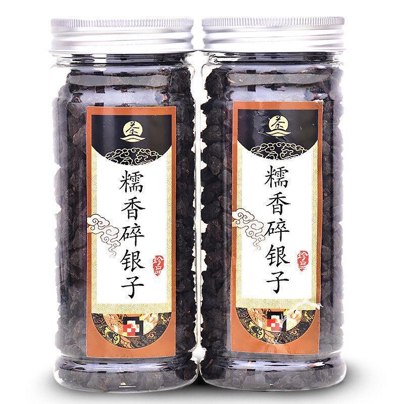 200g/can Tea Fossil Crushed Silver Cooked Tea Glutinous Rice Fragrance Pu'er Tea Main image