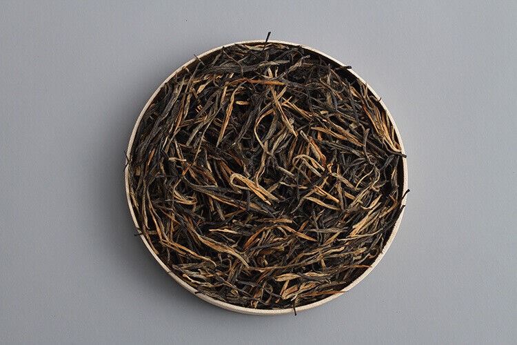 HelloYoung 500g Yunnan Dian Hong JD58 raw material Pine needles One bud one leaf (No.1)