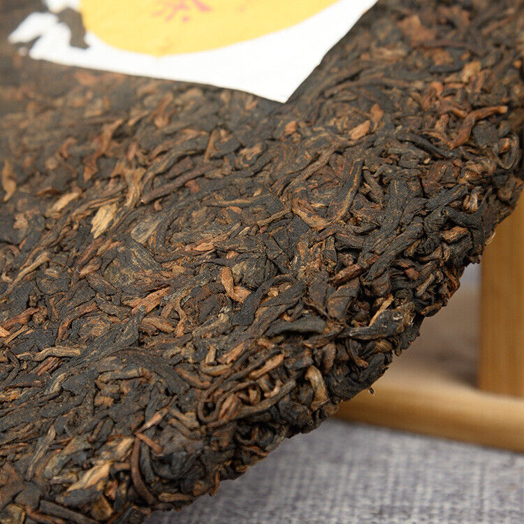 HelloYoung Yunnan Pu'er Tea Ripe Tea Cake 357g Yunnan Tea Cake