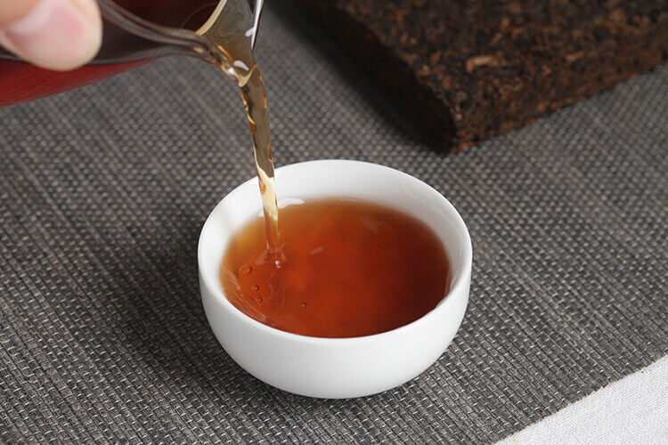 HelloYoung 100g  Yunnan Puerh Tea Leaves Yunnan Square Brick Puerh Ripe Tea