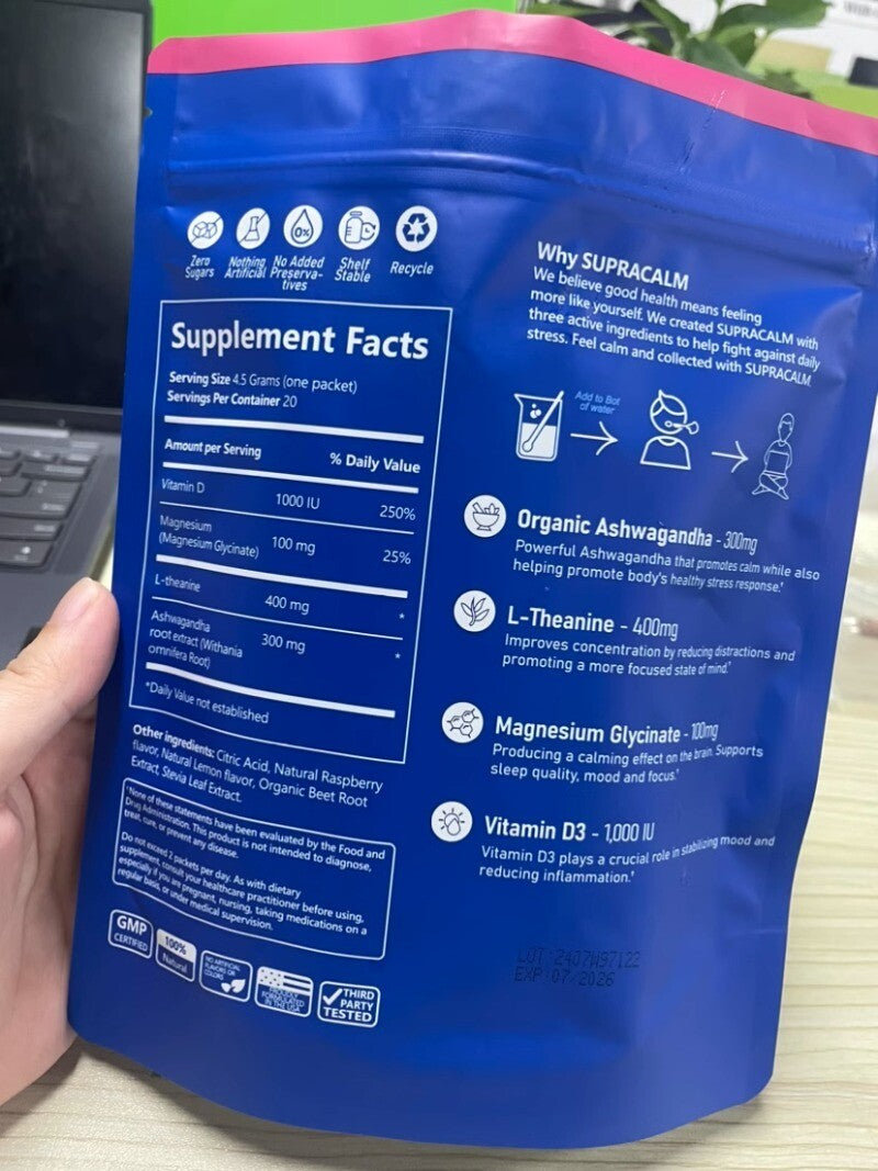 Supercalm Relaxation Powder - Promotes Tranquility & Stress Relief