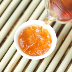 HelloYoung 500g Pu'er Ripe Tea Xinhui Xiao Qing Guan Pu'er Tea