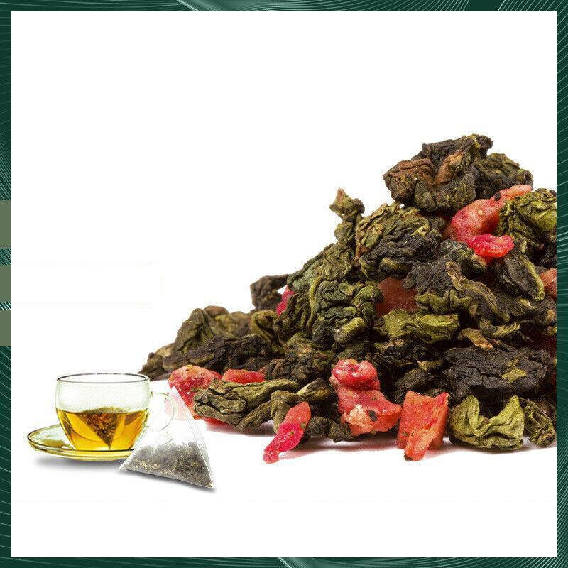5 x 3g Bags Smooth & Delightful Taste Luxurious Creamy Strawberry Oolong Tea Secondary image