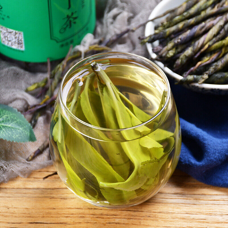 HelloYoung Healthy Herbal Tea Premium Big Leaf Kudingcha Sprouts Organic Health Care 120g Main image