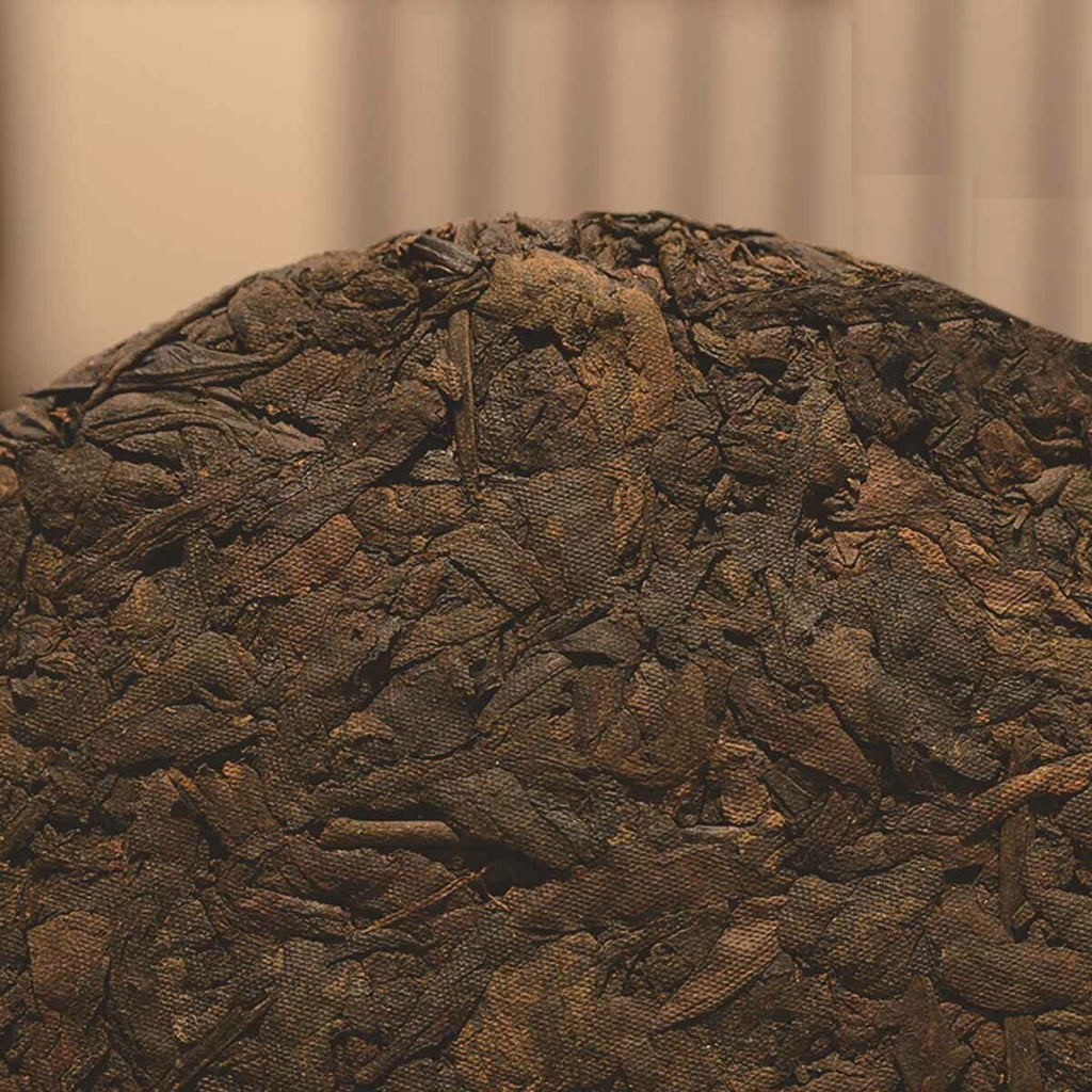 HelloYoung 357g Yunnan Premium Puerh Black Tea Handmade Qizi Wild Mountain Pu'er Tea Cake