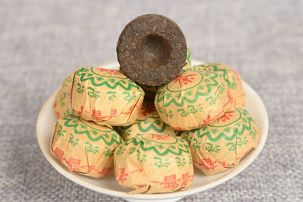 Yunnan Puerh Ripe Tea Leaves Original Ripe Tea Small Golden Tuo