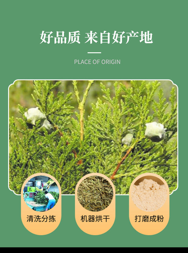 High Quality Platycladus Orientalis Leaf Powder Freshly Ground Pure Natural