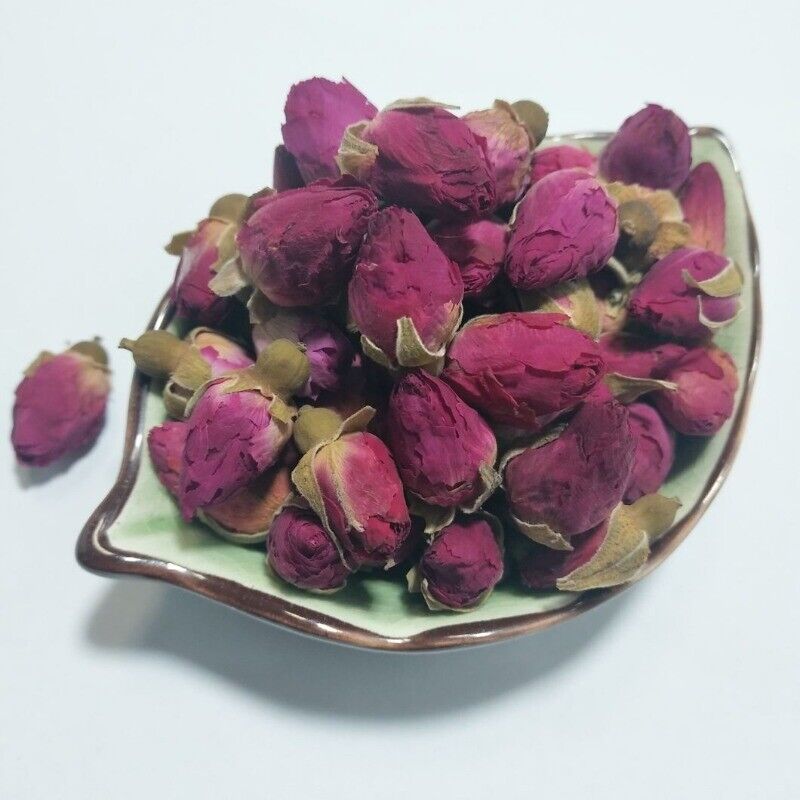 Ping Yin Mei Gui Food Grade Dry Flower Bud Ping Yin Rose Flavor Tea 100g