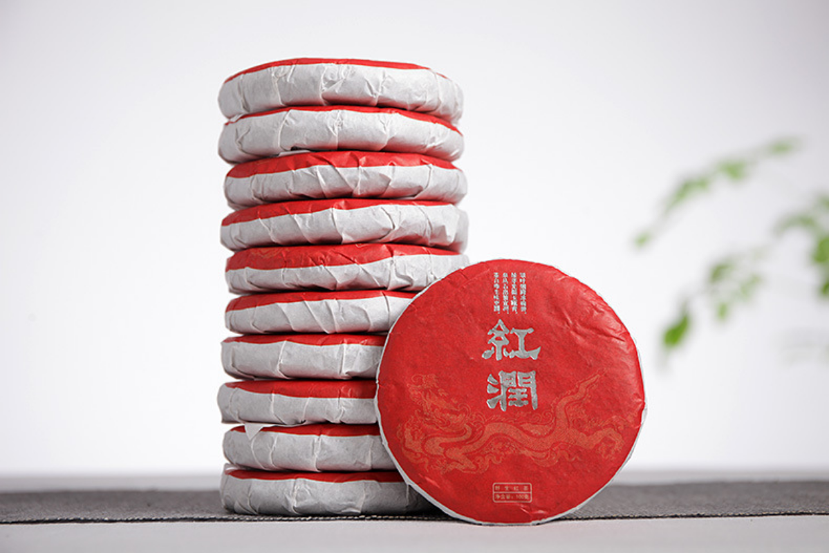 HelloYoung 100g Yunnan Red Tea Yunnan Red Tea Red Run Small Cake Big Tree Black Tea Cake