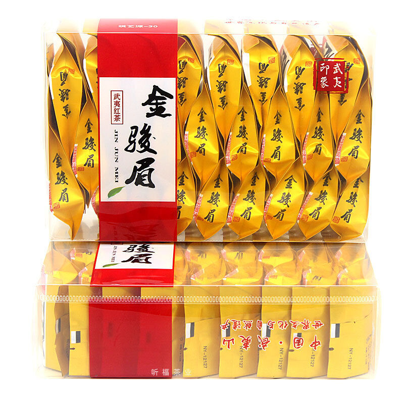 HelloYoung Jinjunmei Black Tea Strong Aroma Tea Boxed 25 Small Packs Spring Tea 125g Main image