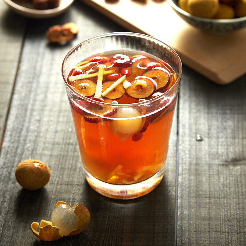 Red Dates, Longans, Goji Berries, Black Sugar, Ginger Tea 300g Health Tea Secondary image