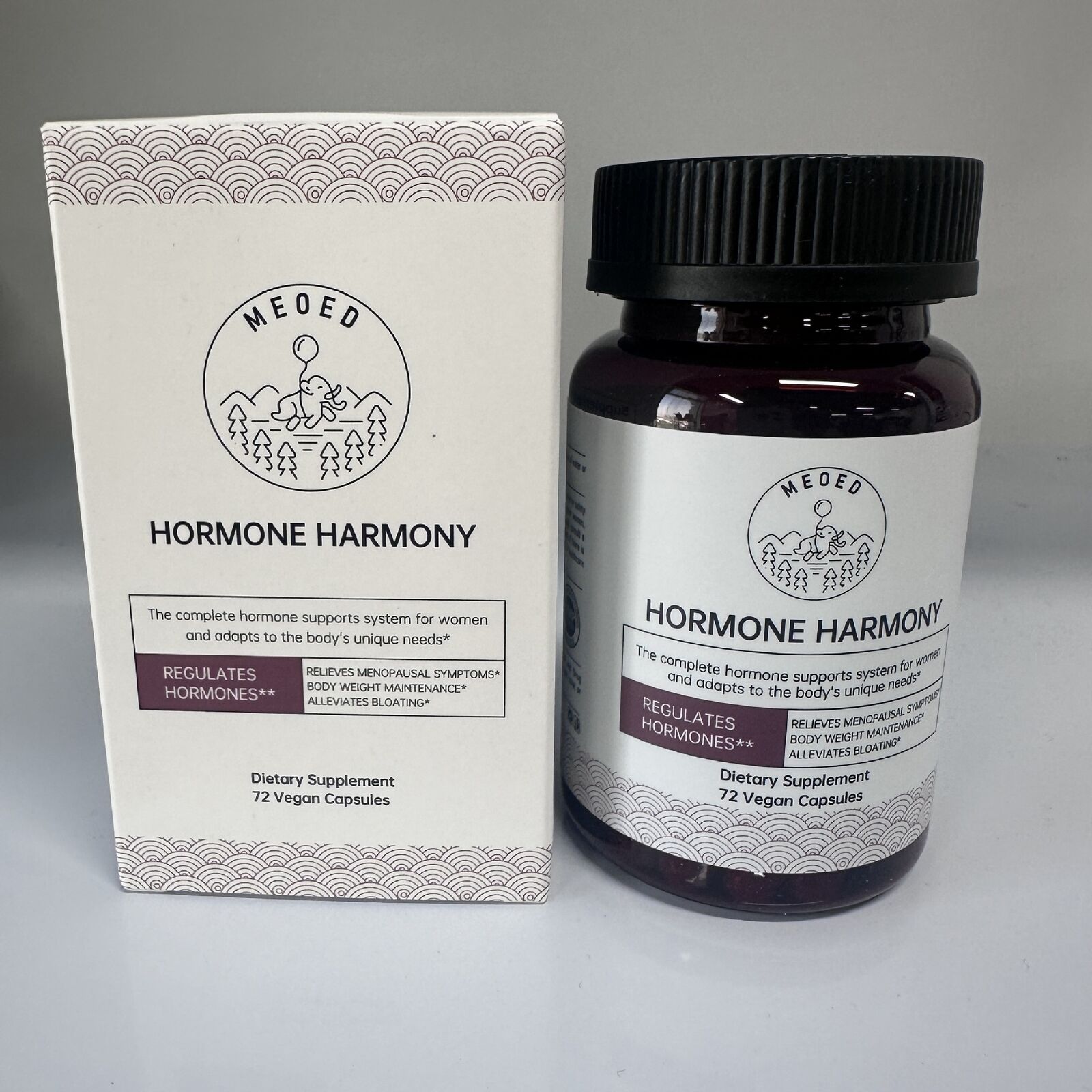 Natural Hormonal Support Capsules for Women Balance Hormones and Wellness