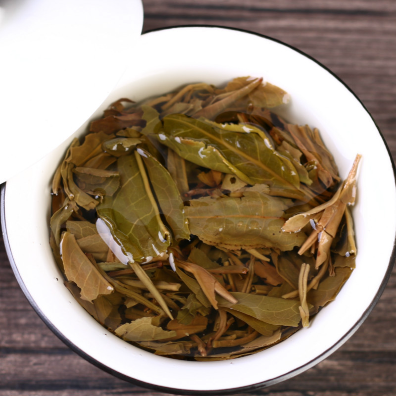 HelloYoung 357g Yunnan Pu'er Tea Le Xing Xiang Changde Seven Cakes Aged Old Tea