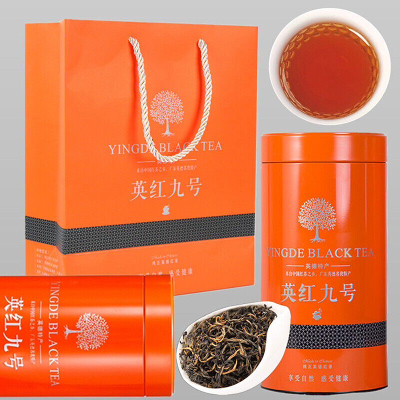 Yingde Black Tea Yinghong No. 9 Strong-flavor Black Tea Canned 125G