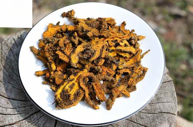 High Quality/黄莲/黄连/Huang Lian/Rhizoma Coptidis Goldthread /Dried 150g Secondary image