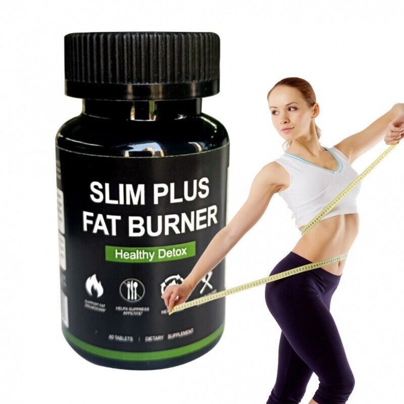 100% Authentic Organic Slim Plus Fat Burner healthy detox slimming capsule Main image