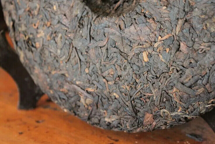 HelloYoung Pu Er Tea Oldest Puer Tea,ansestor Antique,honey Sweet,,dull-red Puerh Tea 357g