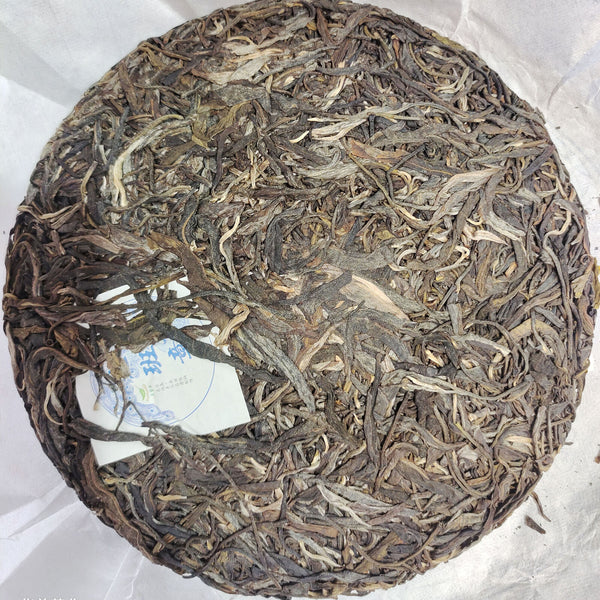 357g  Old Panzhang Old Tree Pu'er Raw Tea Cake Yunnan Pu'er Te