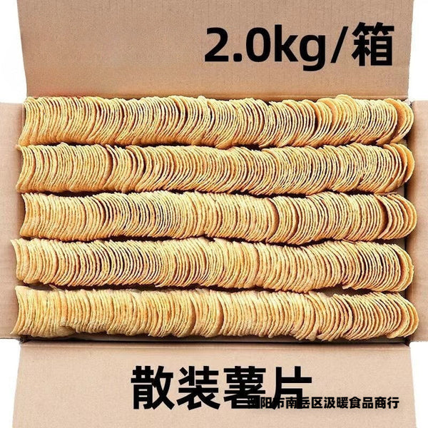 Perfect for Sharing,Bulk Potato Chips Honey Butter Flavor Snack by Weight