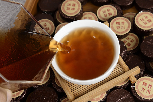 HelloYoung Yunnan Puerh Tea Glutinous Fragrant Ripe Tuo Tea Strong Fragrant Small Jade Cake