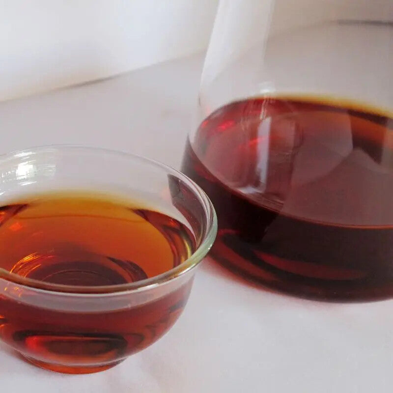 Compressed Puerh Tea 160G Mix Different Flavor Puer Raw Tea Ripe Tea Gift Tea Main image