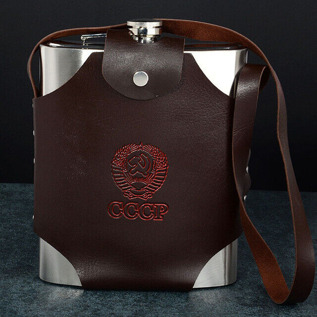 Alcohol Bottle Belt Case Stainless Steel Hip Flask Liquor Whisky Portable Pocket