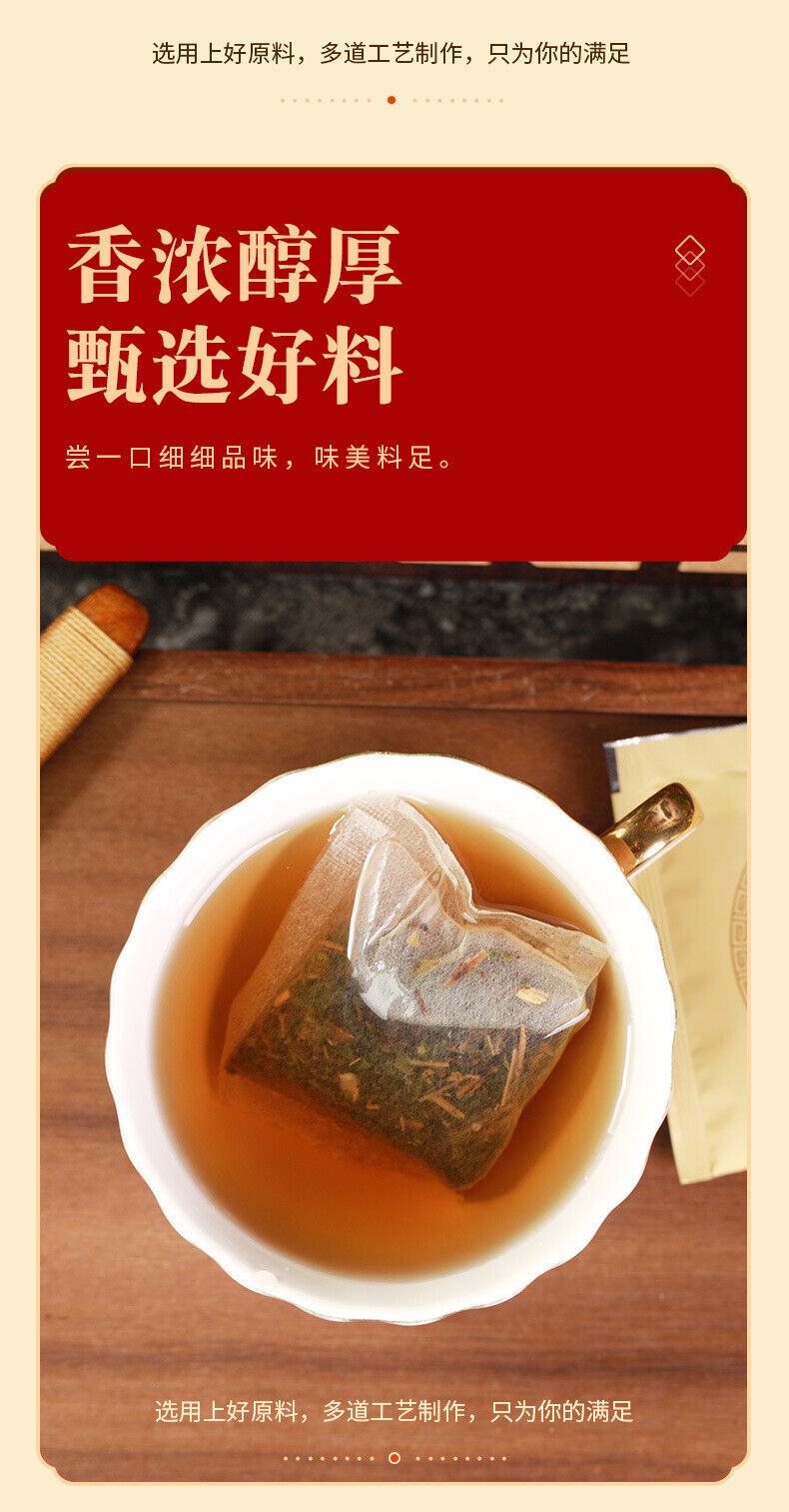 HelloYoung 150g Dandelion bitter tea wrapped Honeysuckle peppermint infusion health tea bag
