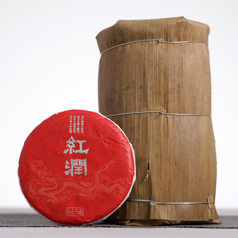 HelloYoung 100g Yunnan Red Tea Yunnan Red Tea Red Run Small Cake Big Tree Black Tea Cake