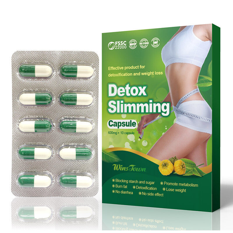 Natural Detox Slimming Capsules for Enhanced Metabolism 500mg*10capsules