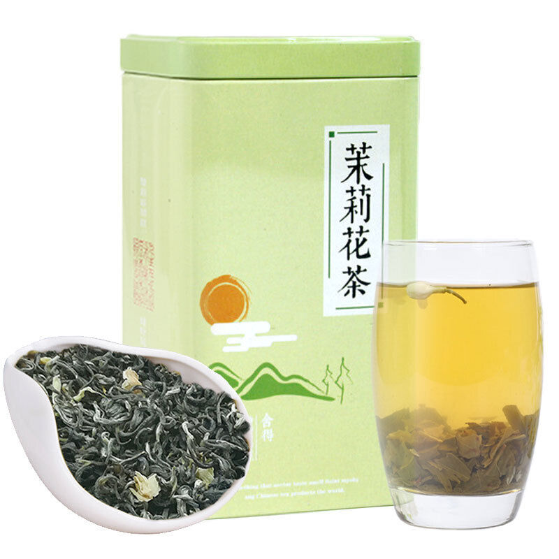 HelloYoung Jasmine Tea Strong Aroma Bulk Jasmine Tea Herbal Tea Green Tea Tea 250g/8.8oz Main image