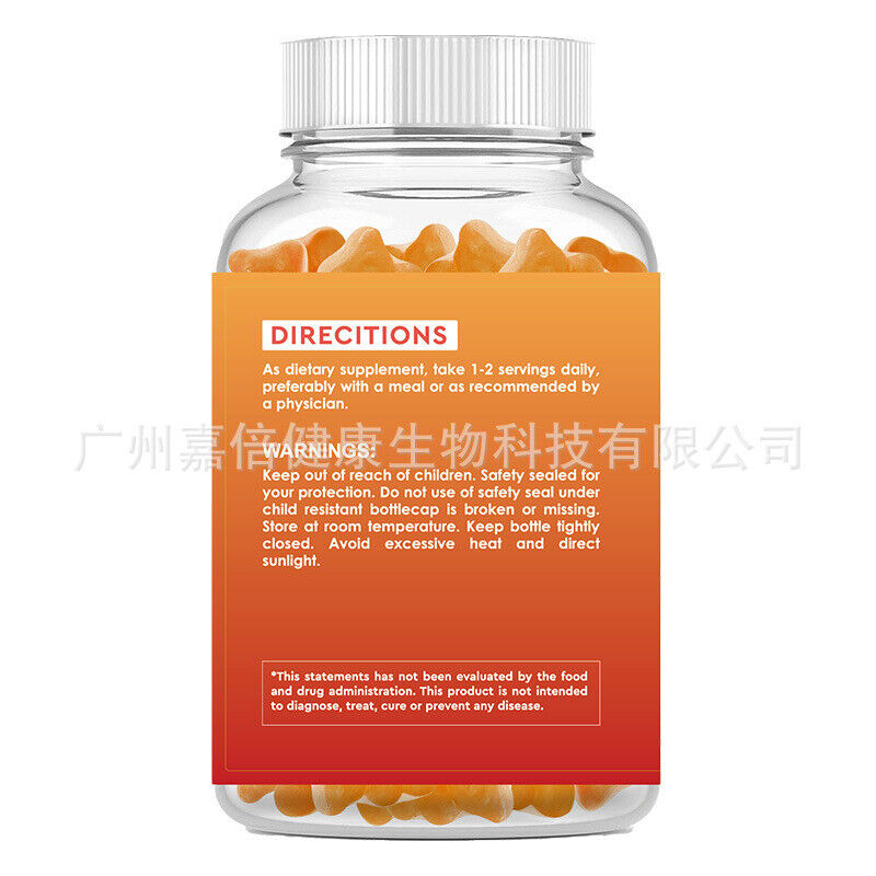 In Stock Vitamin VC Gummies VC GUMMIES Health Foods 60 Capsules