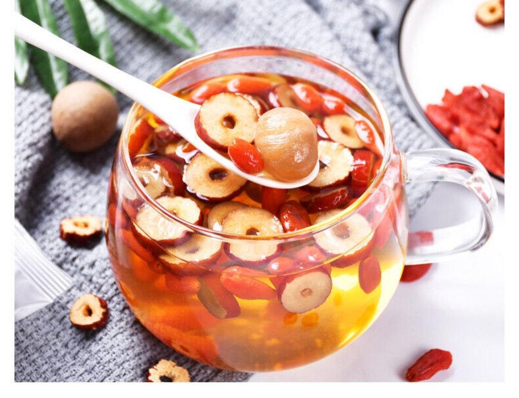 HelloYoung 150G cinnamon red dates and wolfberry tea qi and blood tea health bag bubble tea