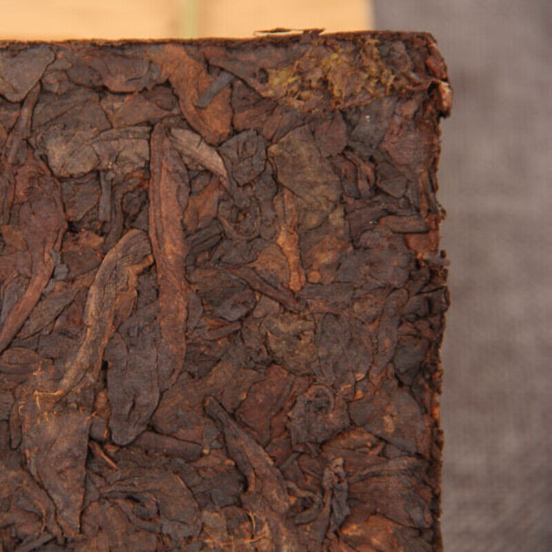 HelloYoung Bamboo Shell Old Pu'er Tea Brick Yunnan Ancient Tree Big Leaf Pu-erh Tea 1000g