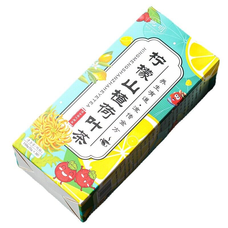 HelloYoung 150g Lemon hawthorn lotus tea 16flavors non-fat tea non-fat flow health care tea Secondary image