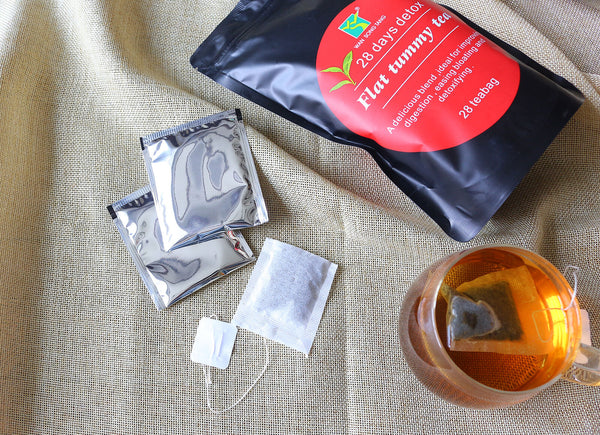 Private Label Best Weight Loss Products for Women's 28 Days Detox Flat Tummy Tea