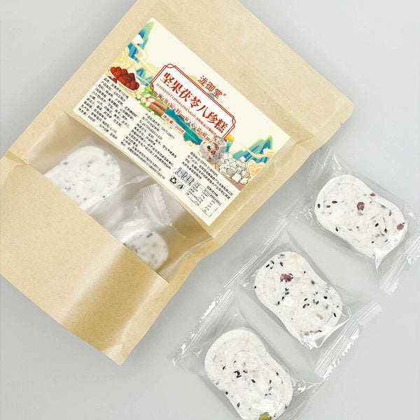 Viral Nut Poria Eight Treasures Cake Sugar Free Healthy Snack Breakfast Pastry