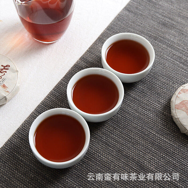HelloYoung 批发云南普洱茶勐海熟茶 50克小饼 老班章（Z）大树茶 熟茶饼