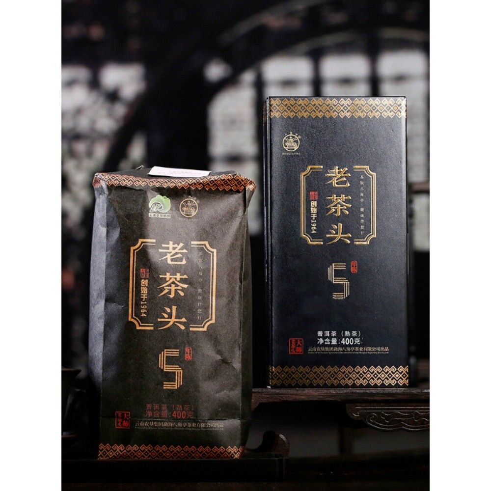 Octagonal Pavilion Pu-erh Tea 400g mature tea Secondary image