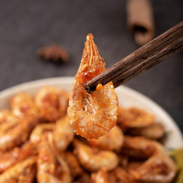Ready-to-eat Spicy Shrimp Prawns Snacks Chinese Specialty Foods Seafood Snacks