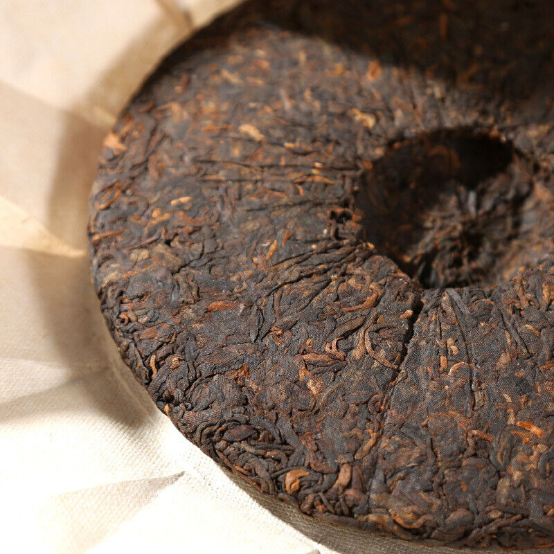 Puerh Tea Ripe Tea 357g One Ripe Tea Cake Secondary image