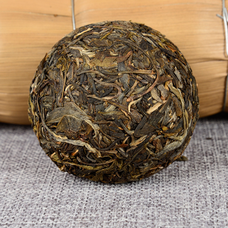 Tuo Organic Green Tea100*5  Pu'er Tea Bamboo Shoot Shell Pu'er Tea Secondary image
