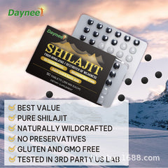 Shilajit Pure Boost Metabolismus Himalaya Extrakt Steroid90caps 200mg Organisch