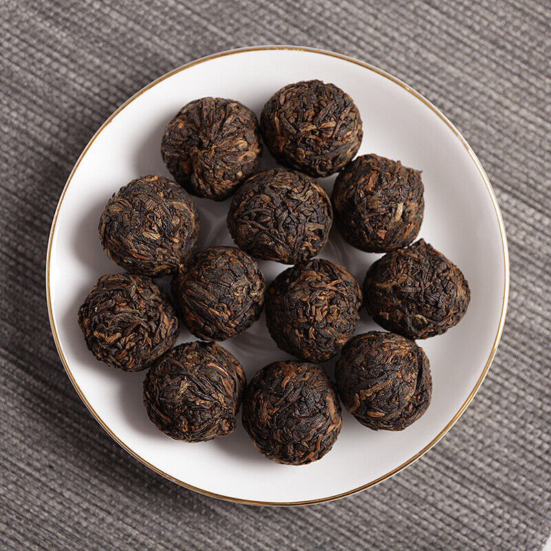 HelloYoung 500g Yunnan Puer Tea Icelandic Ripe Tea Dragon Pearl Small Tuocha Large Tree Tea