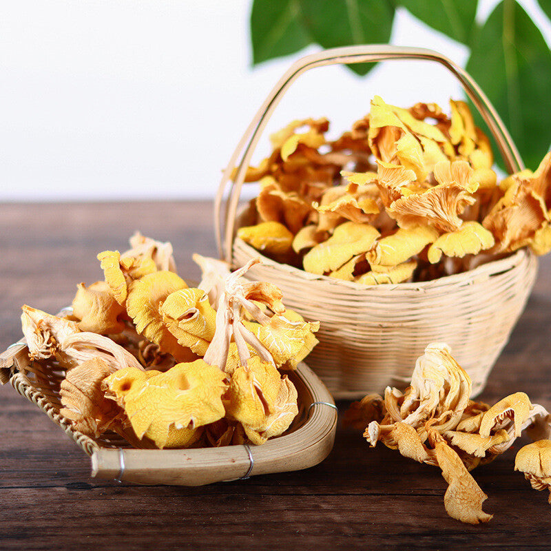 Yunnan Specialty Chanterelles Dried Yellow Silk Mushrooms Edible Mushrooms 80G Secondary image