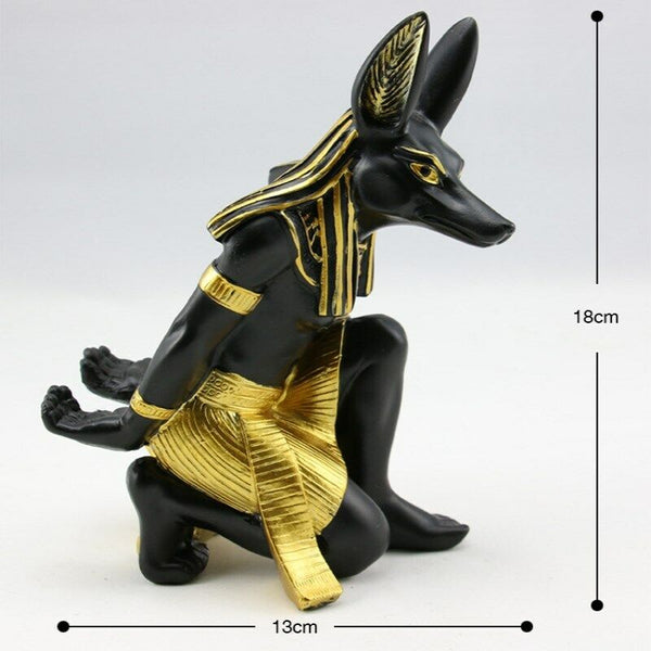 Wine Bottle Holder Resin Anubis God Wine Rack Wine Bar Kitchen Tools Accessories